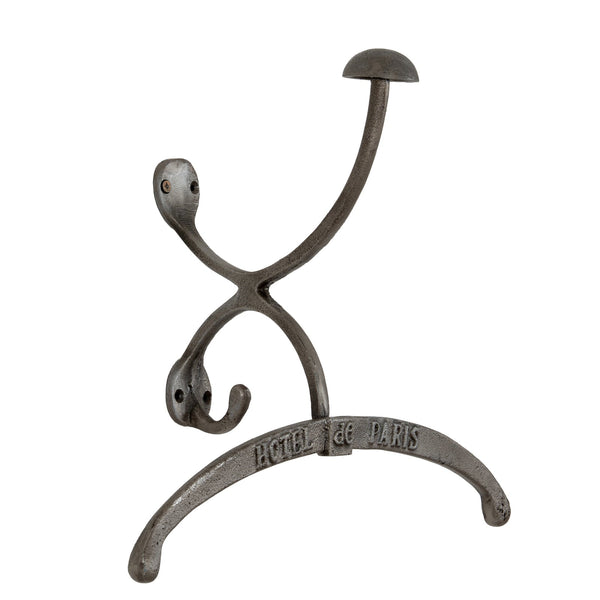 Antiqued Silver Coat Hanger With Hook - Canwell Interiors Limited - Hills