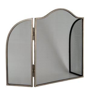 Antiqued Silver Fire Screen - Canwell Interiors Limited - Hills