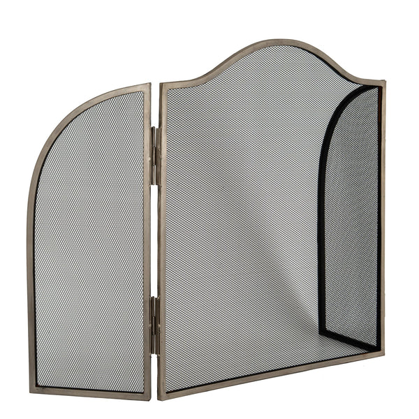 Antiqued Silver Fire Screen - Canwell Interiors Limited - Hills