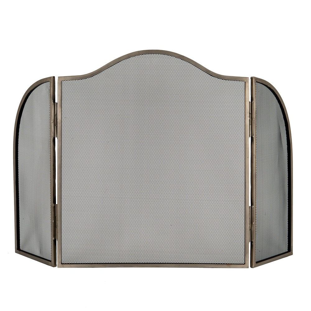 Antiqued Silver Fire Screen - Canwell Interiors Limited - Hills