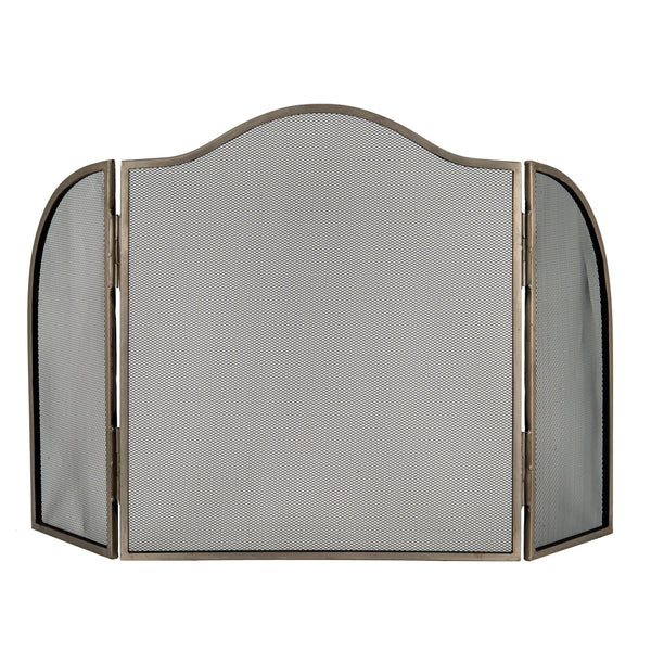 Antiqued Silver Fire Screen - Canwell Interiors Limited - Hills