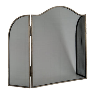 Antiqued Silver Large Fire Screen - Canwell Interiors Limited - Hills