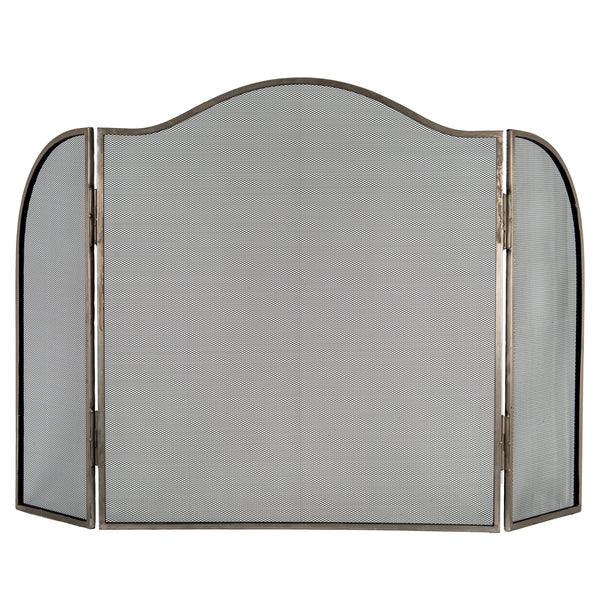 Antiqued Silver Large Fire Screen - Canwell Interiors Limited - Hills