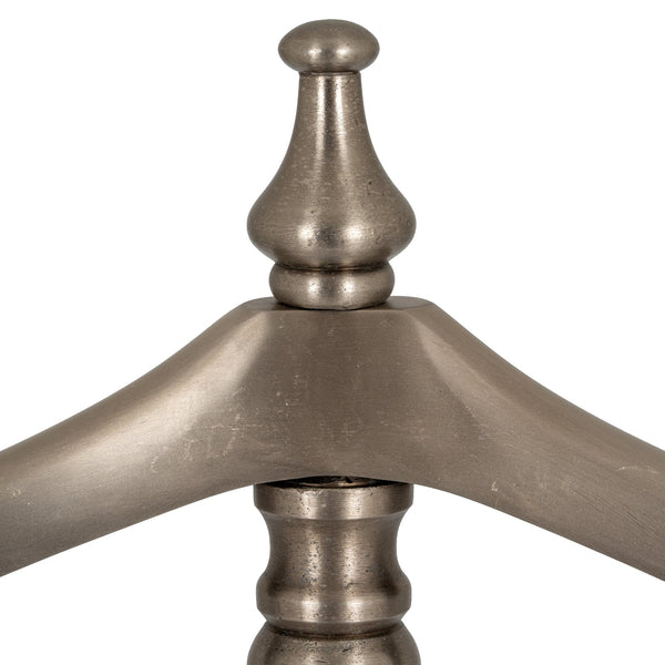 Antiqued Silver Valet Stand - Canwell Interiors Limited - Hills