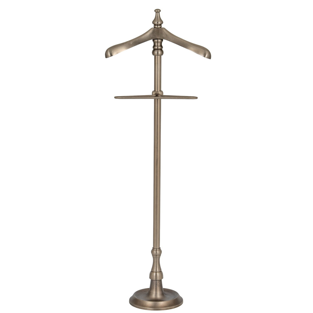Antiqued Silver Valet Stand - Canwell Interiors Limited - Hills