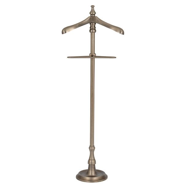Antiqued Silver Valet Stand - Canwell Interiors Limited - Hills