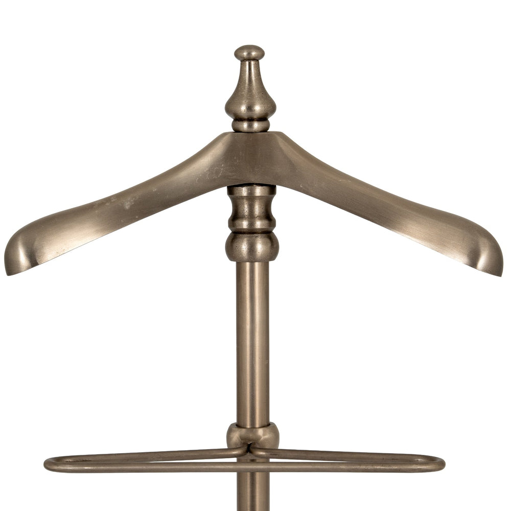 Antiqued Silver Valet Stand - Canwell Interiors Limited - Hills