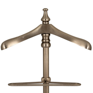 Antiqued Silver Valet Stand - Canwell Interiors Limited - Hills