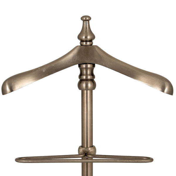 Antiqued Silver Valet Stand - Canwell Interiors Limited - Hills