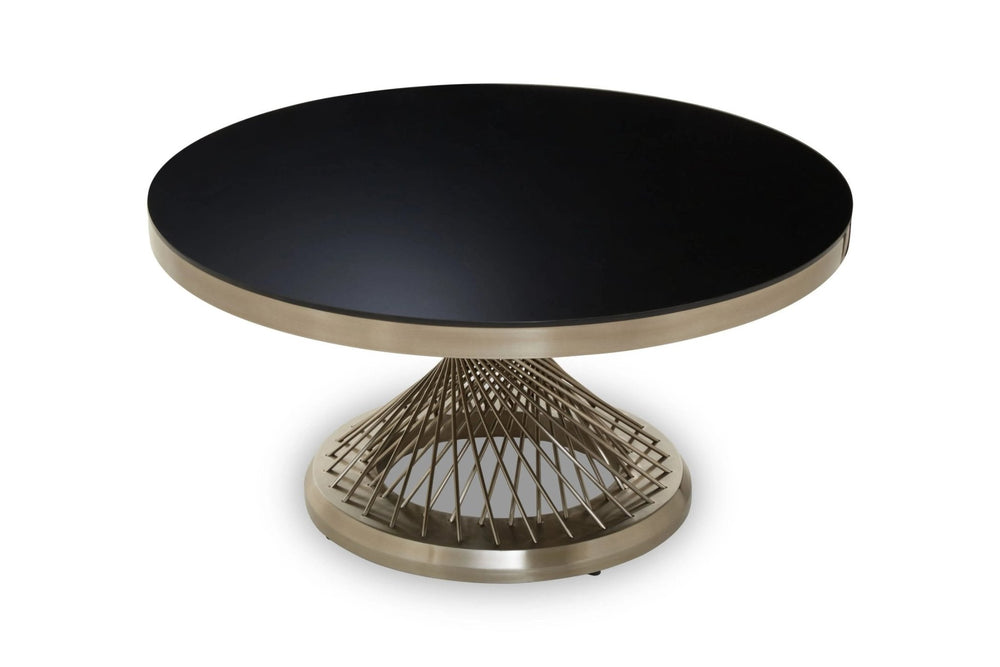 Anzio Coffee Table with Silver Base - XShowhome Limited - Xshowhome