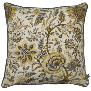 Apsley 55x55 Feather Filled Cushion Ochre - Canwell Interiors Limited - Riva