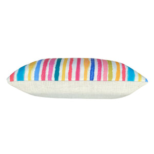 Aquarelle Stripe 43x33 Feather Filled Cushion - Canwell Interiors Limited - Riva