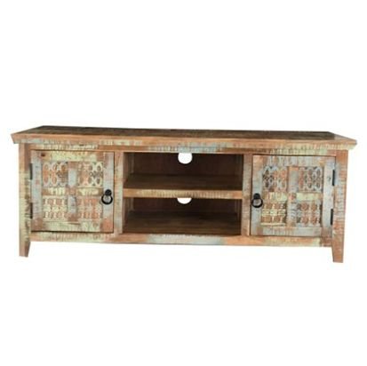 Aravali 2 Door Plasma T.v. Cabinet - Canwell Interiors Limited - Jaipur