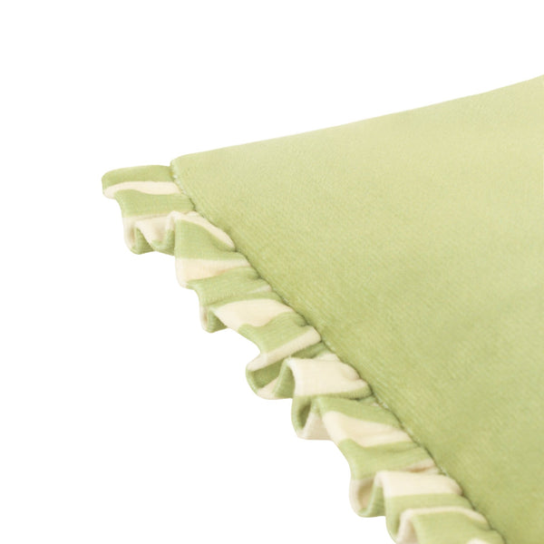 Araya 30x50 Feather Filled Cushion Green - Canwell Interiors Limited - Riva