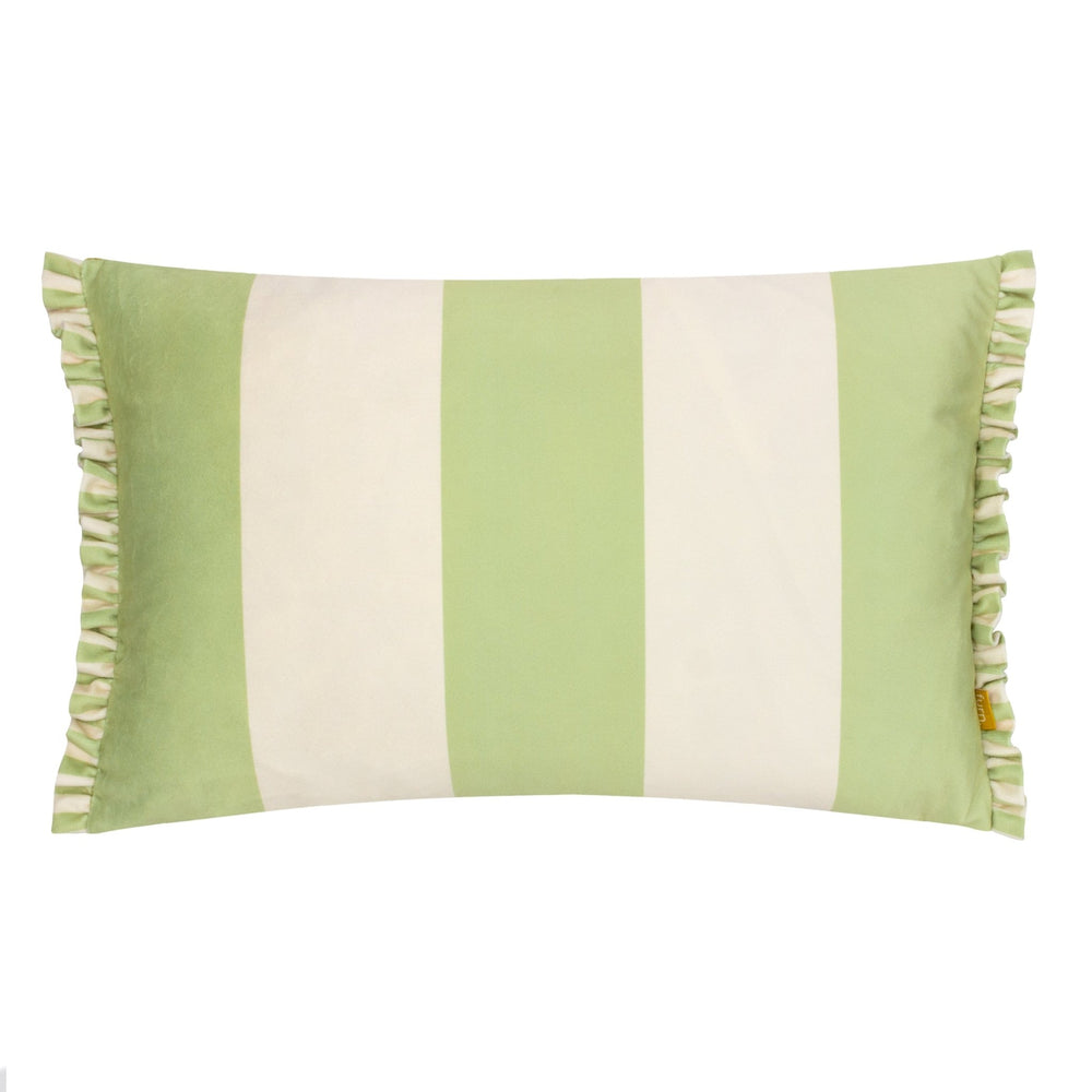 Araya 30x50 Feather Filled Cushion Green - Canwell Interiors Limited - Riva
