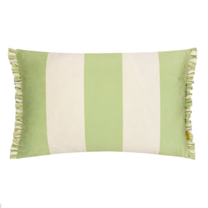 Araya 30x50 Feather Filled Cushion Green - Canwell Interiors Limited - Riva