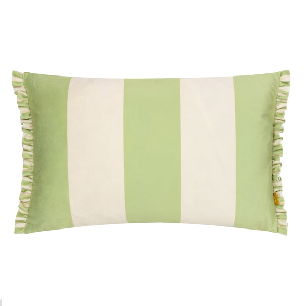Araya 30x50 Feather Filled Cushion Green - Canwell Interiors Limited - Riva
