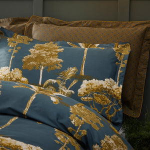 Arboretum Oxford Pillow Case Pairs Blue - Canwell Interiors Limited - Riva