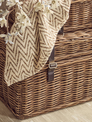 Argento Brown Rattan Storage Trunks - set of 2 - Canwell Interiors Limited - Xshowhome