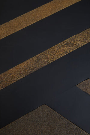Aris Black And Gold Coffee Table - Canwell Interiors Limited - Xshowhome