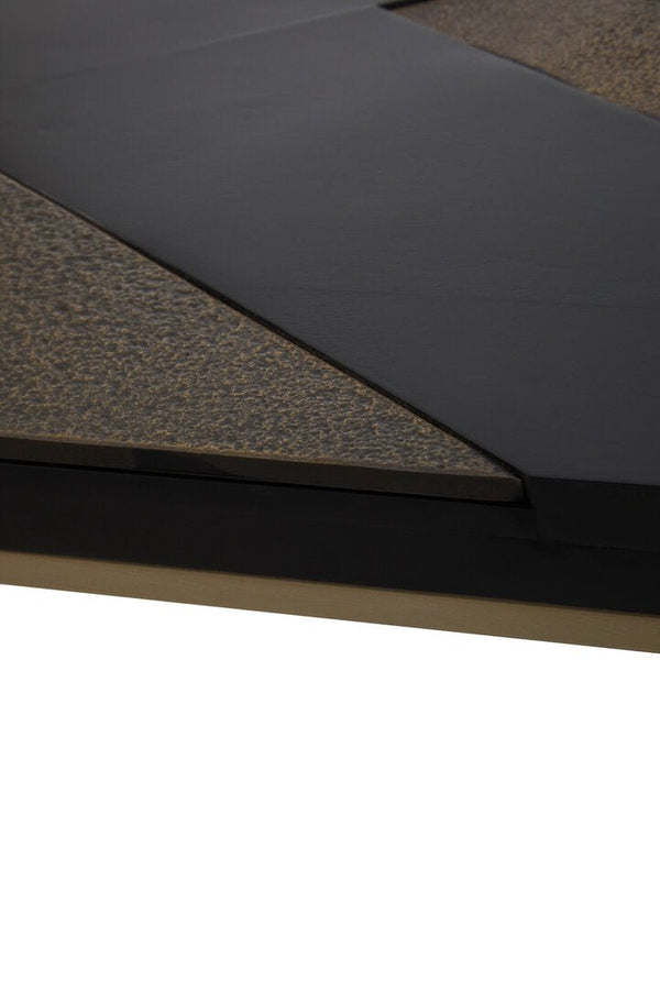 Aris Black And Gold Coffee Table - Canwell Interiors Limited - Xshowhome