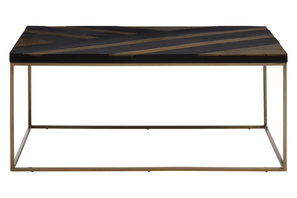 Aris Black And Gold Coffee Table - XShowhome Limited - Xshowhome