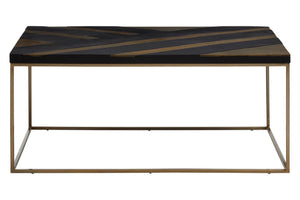 Aris Black And Gold Coffee Table - XShowhome Limited - Xshowhome