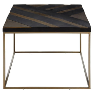 Aris Black And Gold Coffee Table - XShowhome Limited - Xshowhome