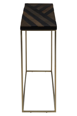 Aris Black And Gold Console Table - Canwell Interiors Limited - Xshowhome