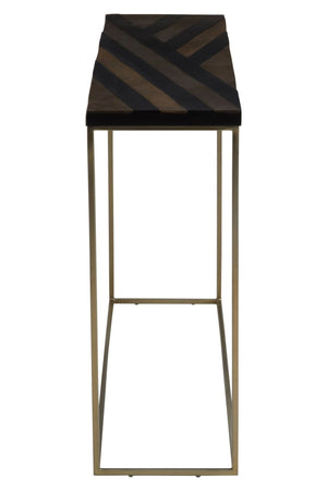 Aris Black And Gold Console Table - XShowhome Limited - Xshowhome