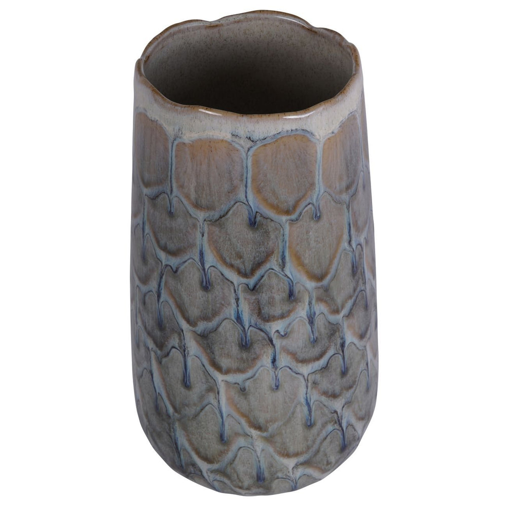 Armadillo Azure Ceramic Vase - XShowhome Limited - Libra