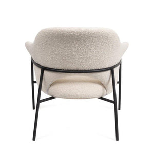 Arteta Accent Chair - Polar Boucle - Tommy Franks