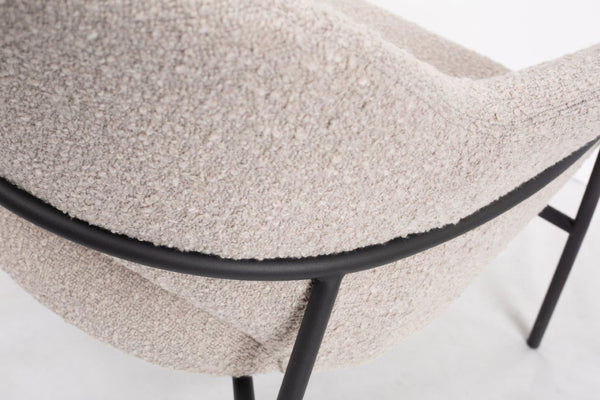 Arteta Accent Chair - Steam Boucle - Tommy Franks