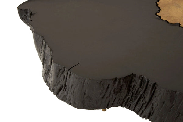 Asamra Black And Gold Coffee Table - XShowhome Limited - Xshowhome