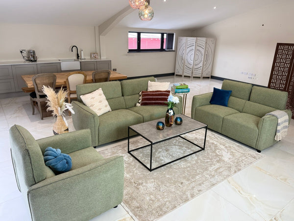 Ascot Sofa Green 3+2 Set - XShowhome Limited - Xshowhome