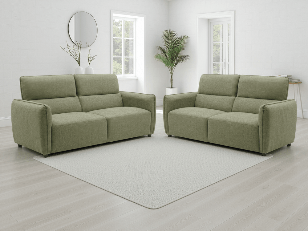 Ascot Sofa Green 3+2 Set - XShowhome Limited - Xshowhome