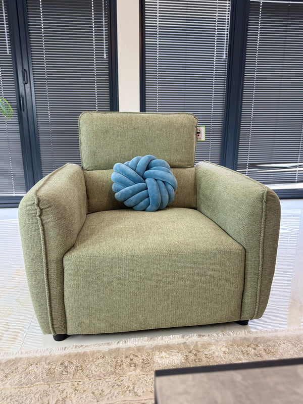 Ascot Sofa Green Armchair - XShowhome Limited - Xshowhome