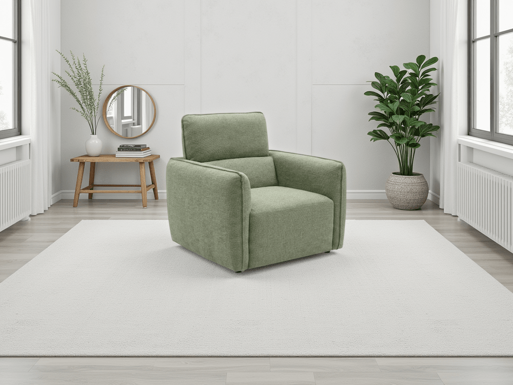 Ascot Sofa Green Armchair - XShowhome Limited - Xshowhome