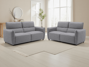 Ascot Sofa Grey 3+2 Set - XShowhome Limited - Xshowhome