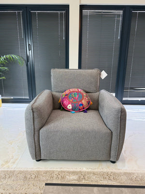 Ascot Sofa Grey Armchair - XShowhome Limited - Xshowhome