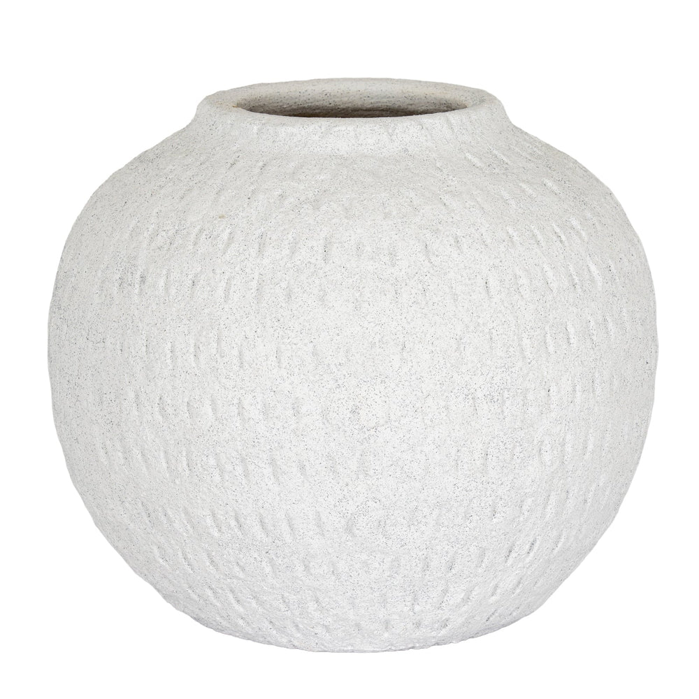 Ashen Large Round Vase - Canwell Interiors Limited - Hills