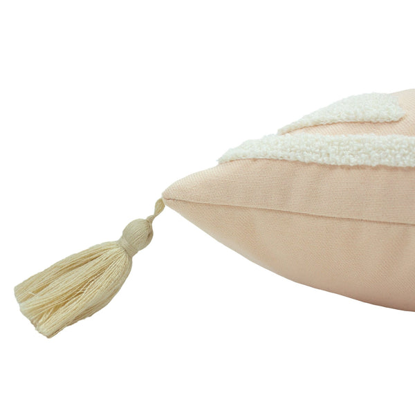 Ashram Eye 35x50 Feather Filled Cushion Blush - Canwell Interiors Limited - Riva