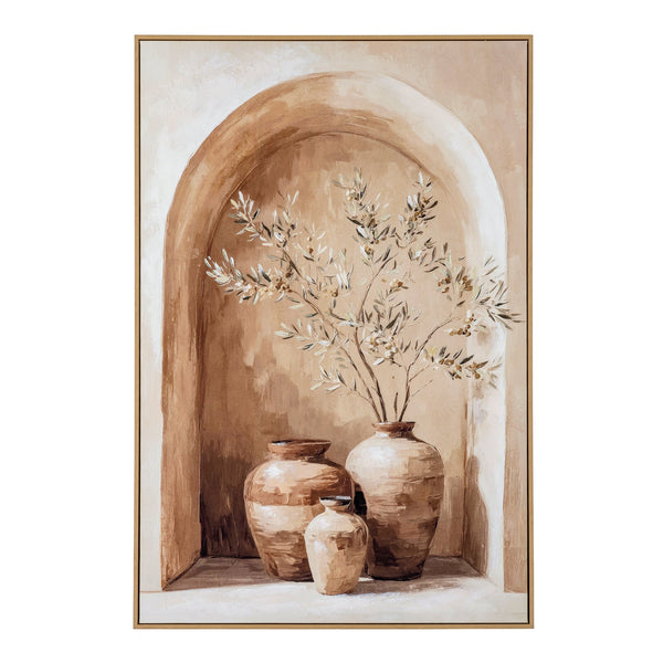 Assisi Handpainted Canvas in Frame - XShowhome Limited - Hills