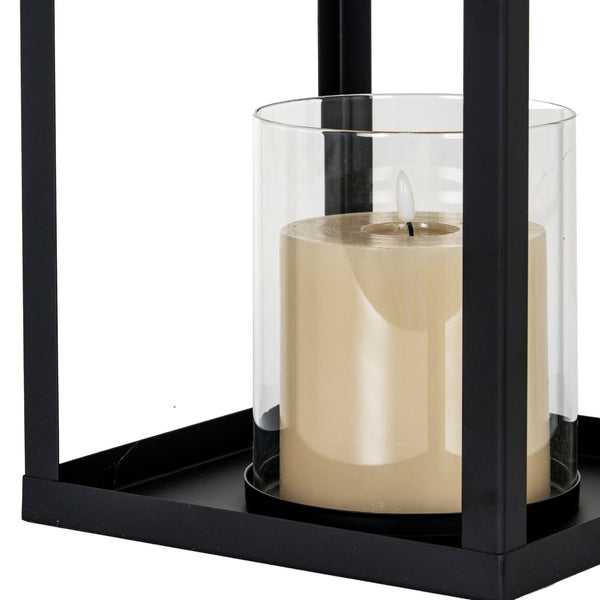 Astra Large Lantern with Glass Candle Holder - Canwell Interiors Limited - Hills