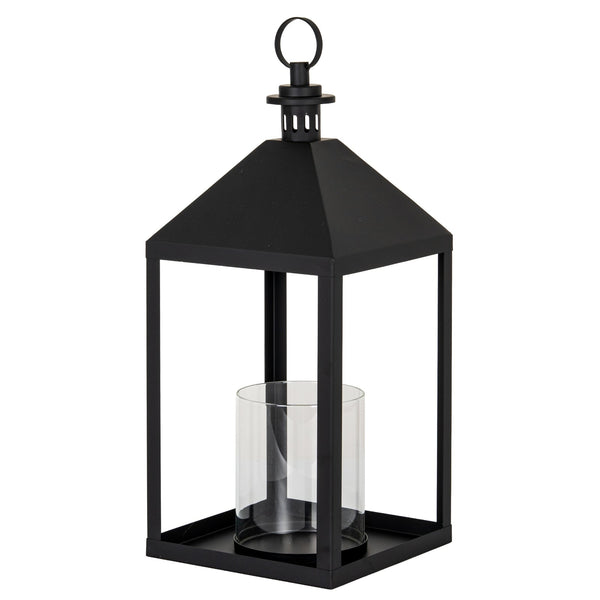 Astra Large Lantern with Glass Candle Holder - Canwell Interiors Limited - Hills