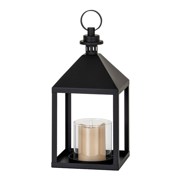 Astra Medium Lantern with Glass Candle Holder - Canwell Interiors Limited - Hills