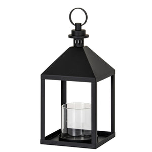 Astra Medium Lantern with Glass Candle Holder - Canwell Interiors Limited - Hills