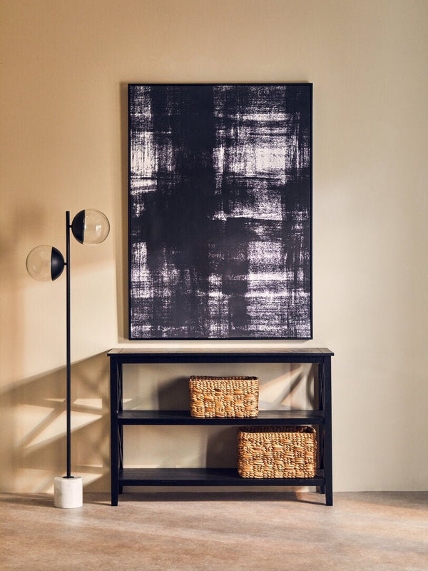 Astratto Black And White Classic Wall Art - Canwell Interiors Limited - Xshowhome