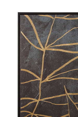 Astratto Canvas Black and Gold Wall Art - Canwell Interiors Limited - Xshowhome