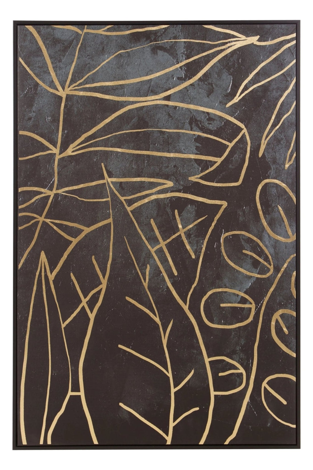 Astratto Canvas Black and Gold Wall Art - XShowhome Limited - Xshowhome